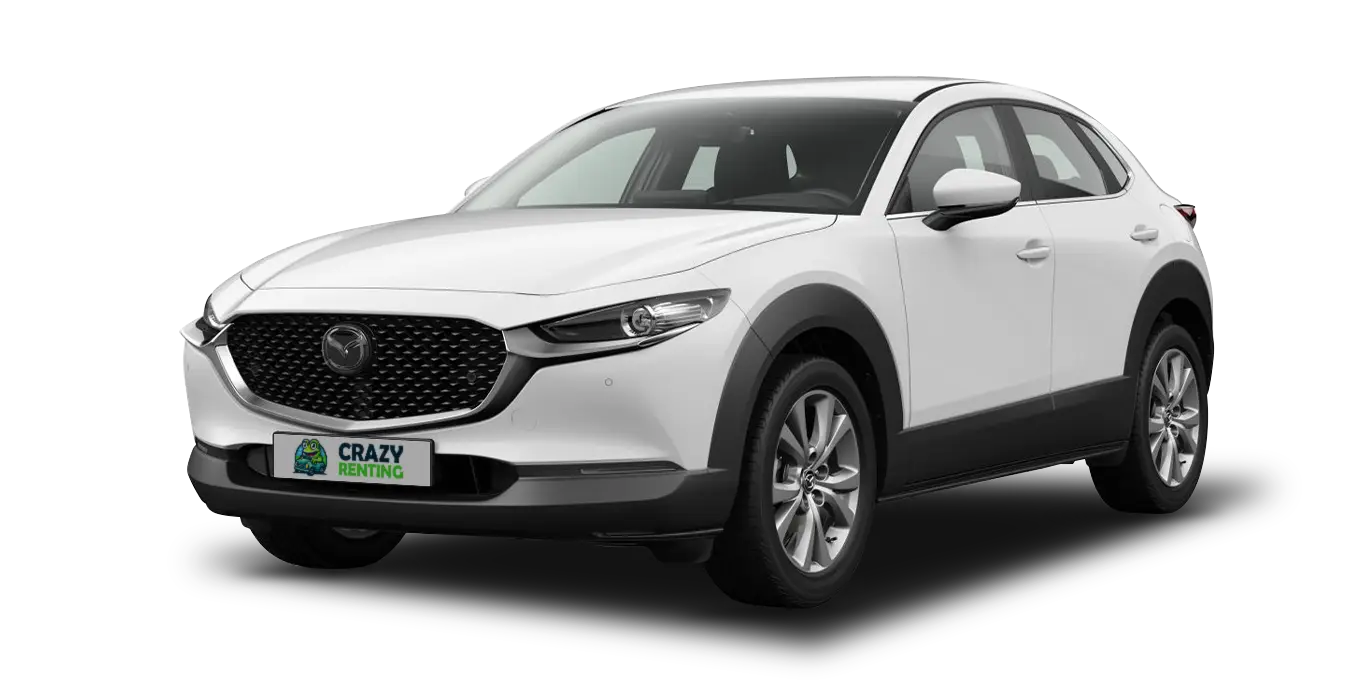 MAZDA CX 30 2.5L e SYACTIV G MHEV 103kW AT Centre line sin fondo principal crazy | Crazy Renting