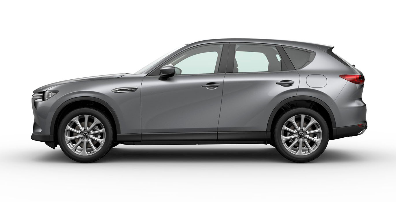 MAZDA CX 60 e Skyactiv PHEV AWD Exclusive Line lateral | Crazy Renting