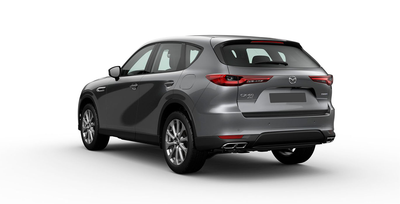 MAZDA CX 60 e Skyactiv PHEV AWD Exclusive Line trasera | Crazy Renting