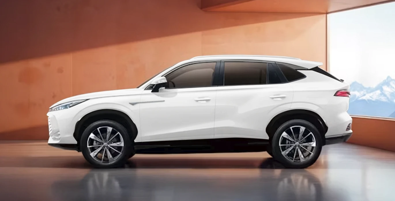 MG HS 1.5 Hybrid Comfort lateral blanco | Crazy Renting