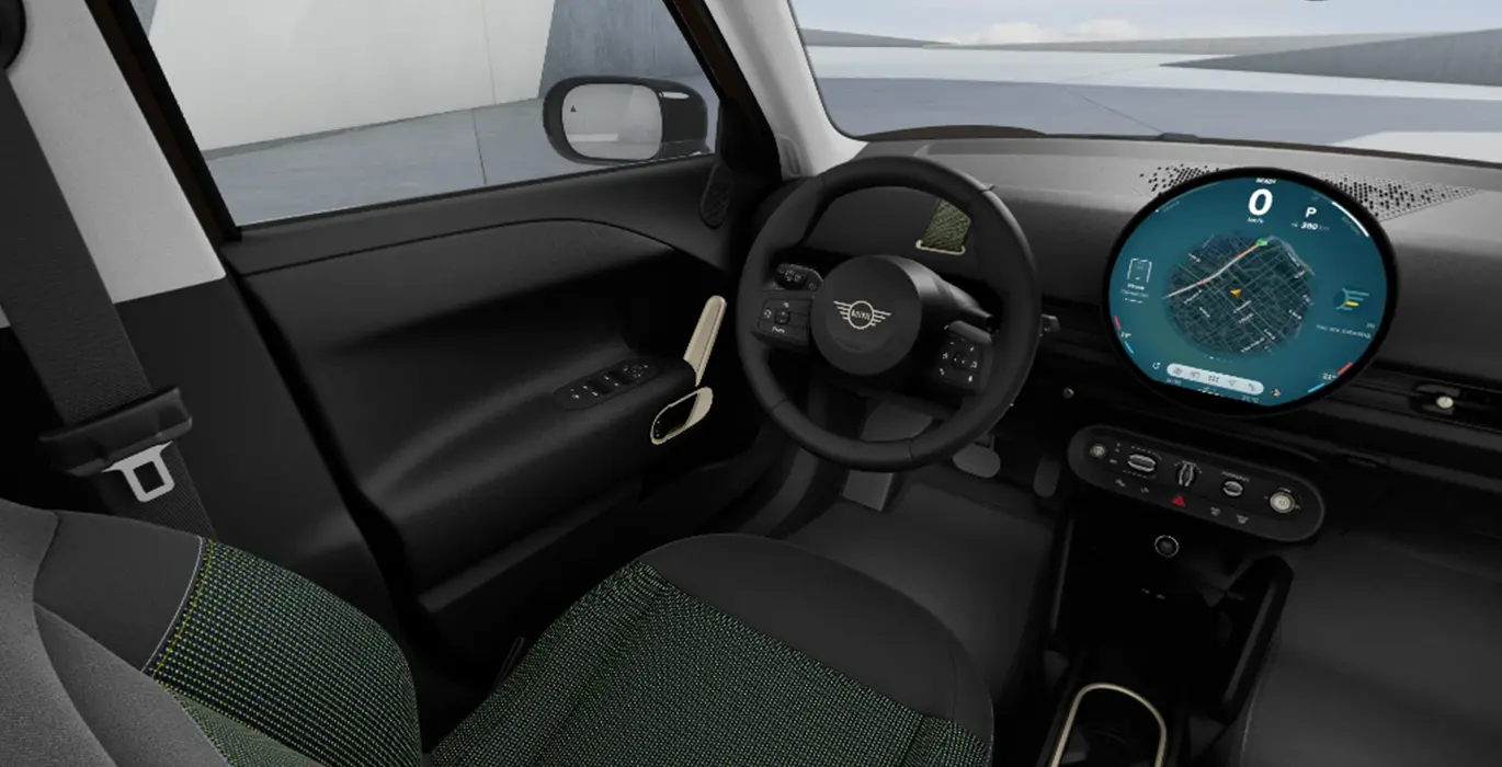 MINI Aceman SE 160kW interior delantera | Crazy Renting
