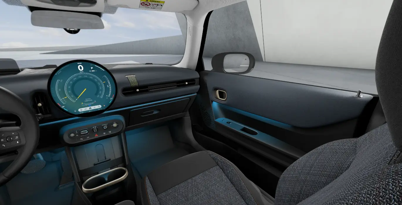 MINI Cooper C Essential interior delantera II | Crazy Renting