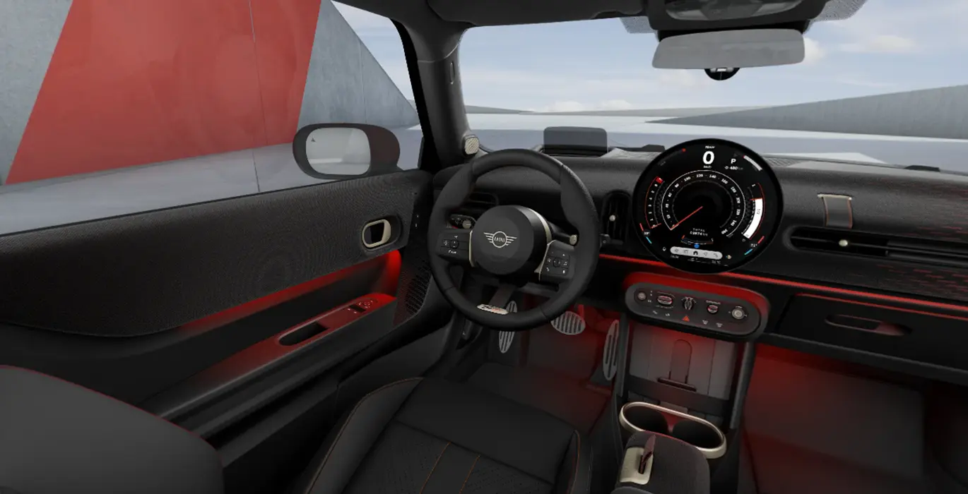 MINI John Cooper Works 4 MINI John Cooper Works interior delantera | Crazy Renting