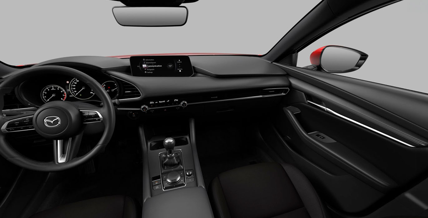 Mazda 3 E Sky G MHEV Centre Line interior delantera II | Crazy Renting