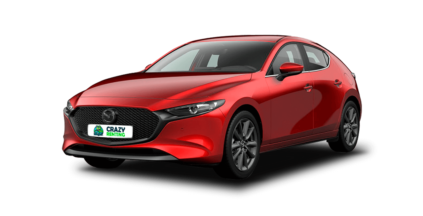 Mazda 3 E Sky G MHEV Centre Line sin fondo principal crazy | Crazy Renting