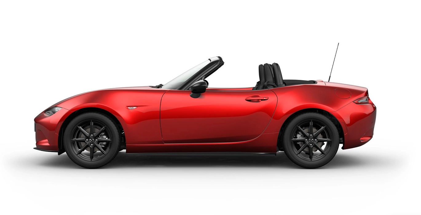 Mazda MX 5 MIATA 1.5 SKYACTIV G 97kW 132CV Prime Line lateral | Crazy Renting