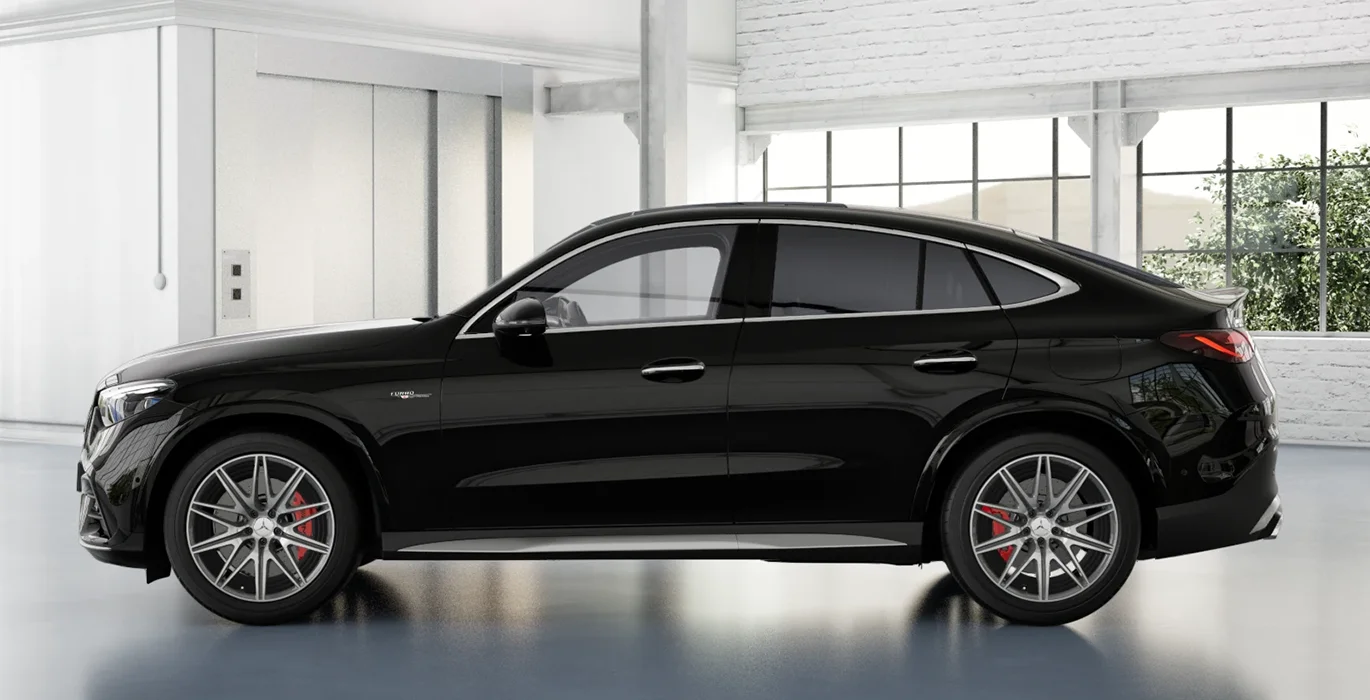 Mercedes AMG GLC Coupe 63 S E Performance lateral | Crazy Renting