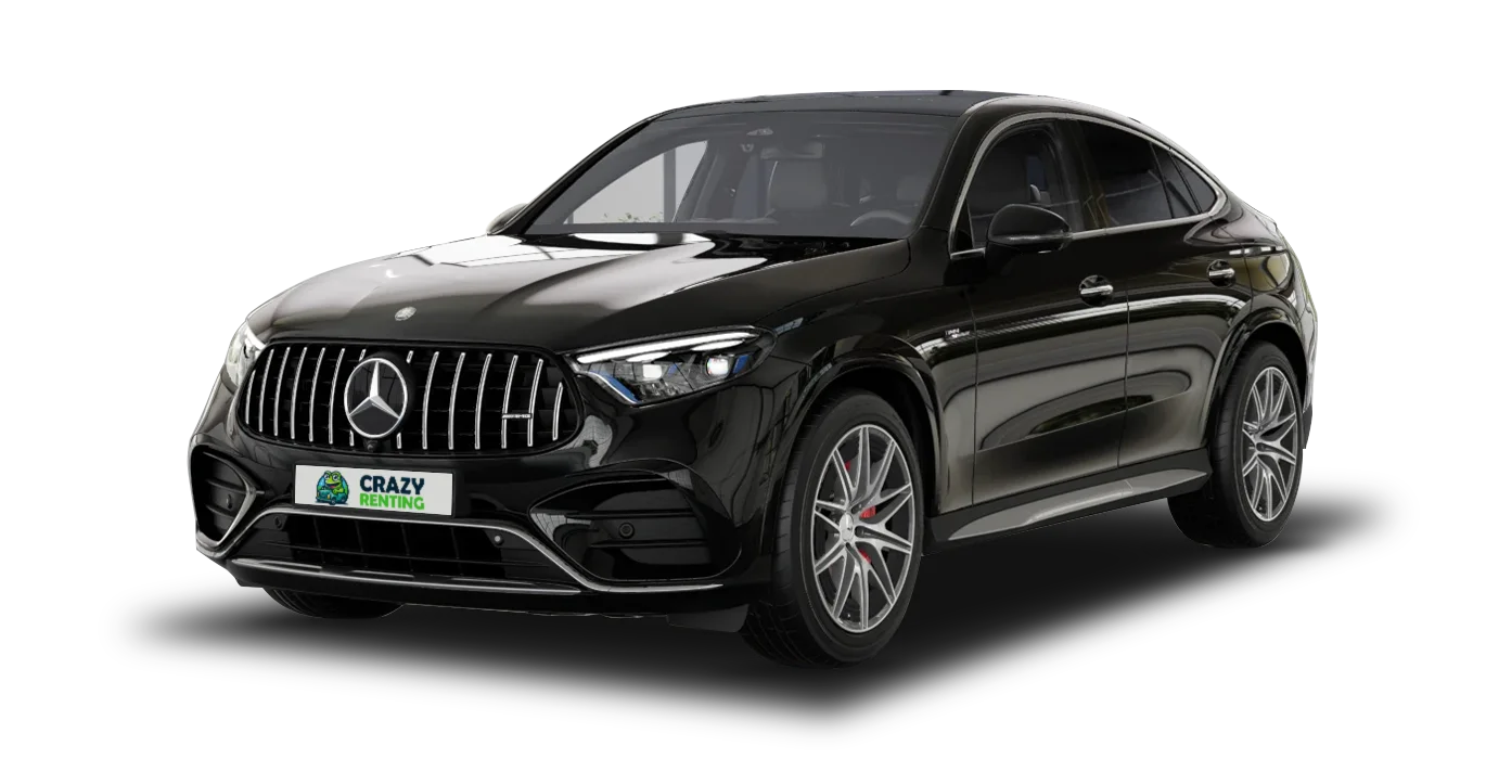 Mercedes AMG GLC Coupe 63 S E Performance sin fondo principal crazy | Crazy Renting