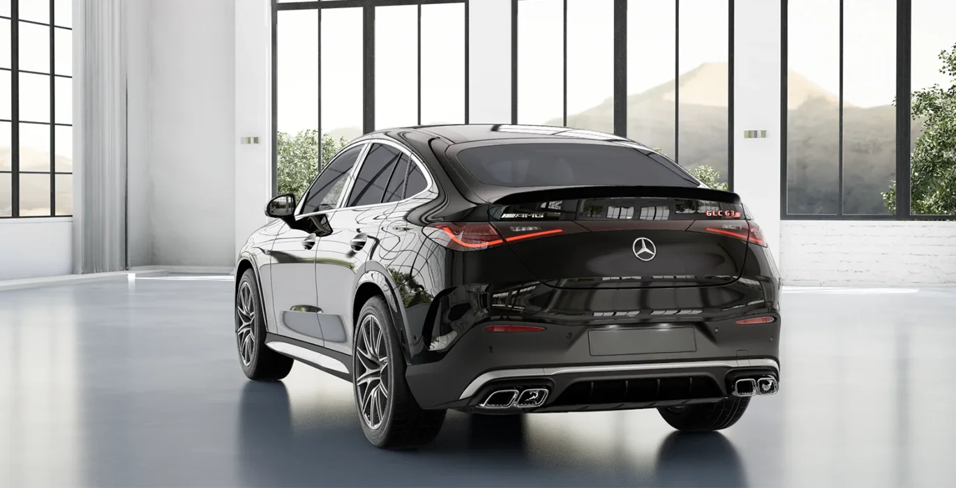 Mercedes AMG GLC Coupe 63 S E Performance trasera | Crazy Renting