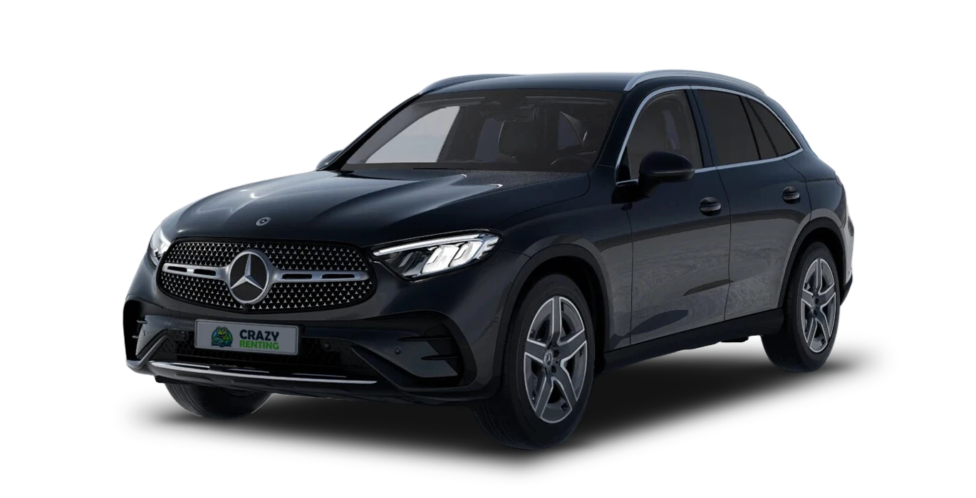 Mercedes Benz GLC 200 4MATIC gris sin fondo principal crazy | Crazy Renting