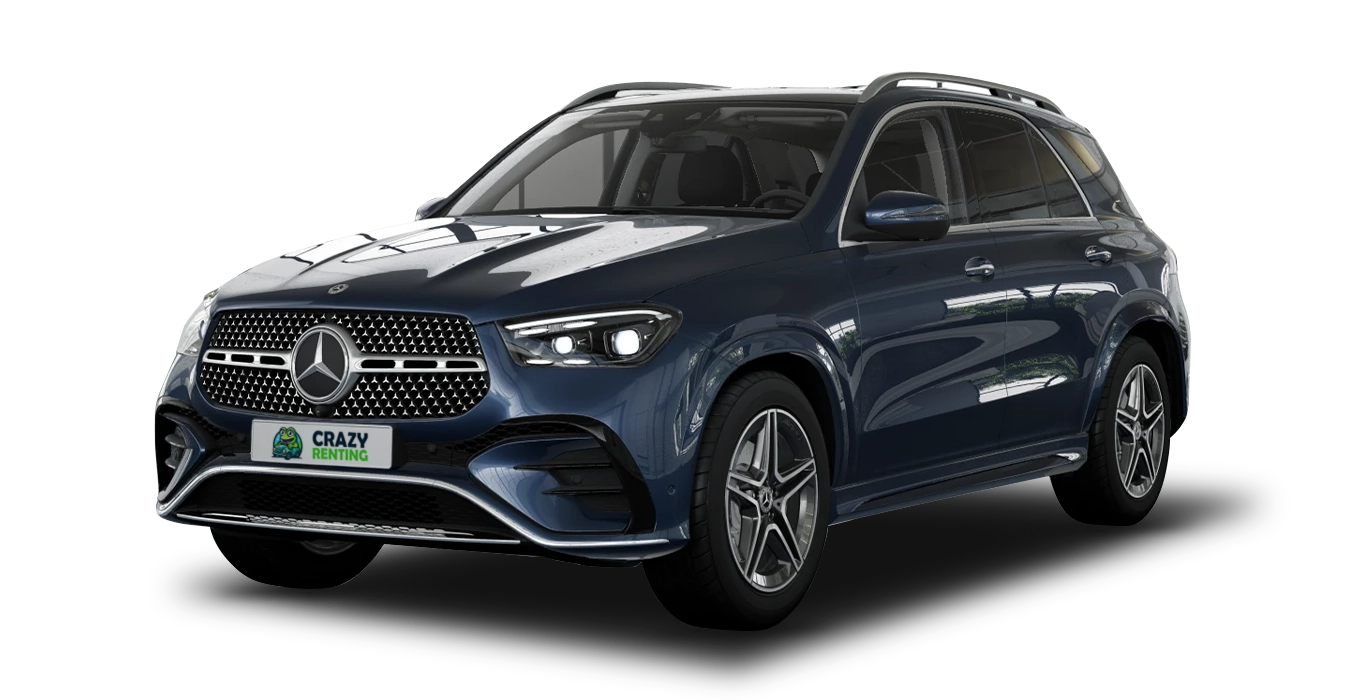 Mercedes Benz GLE 300d 4MATIC sin fondo principal crazy | Crazy Renting