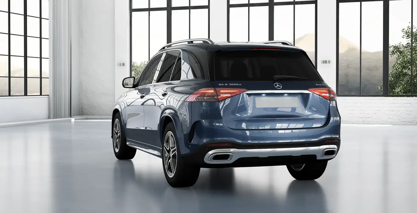 Mercedes Benz GLE 300d 4MATIC trasera | Crazy Renting