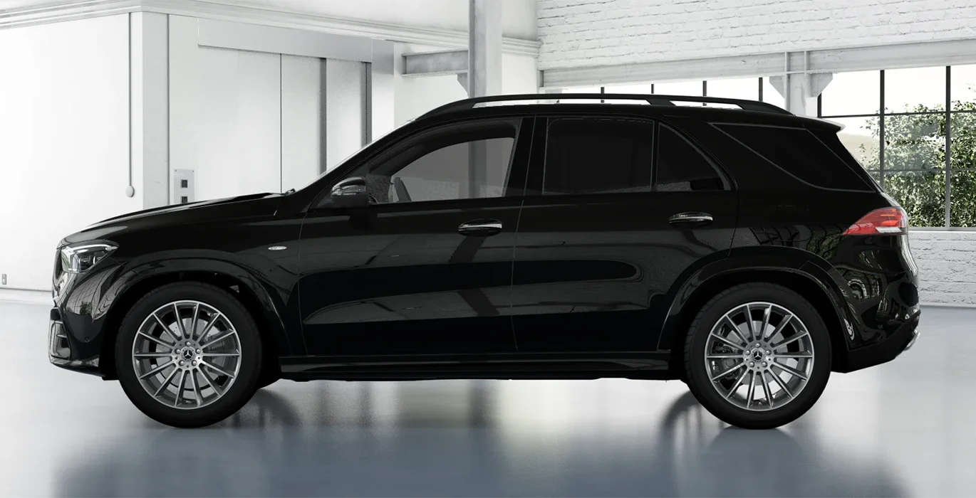 Mercedes Benz GLE 350de Tecnologia Hibrida EQ lateral | Crazy Renting