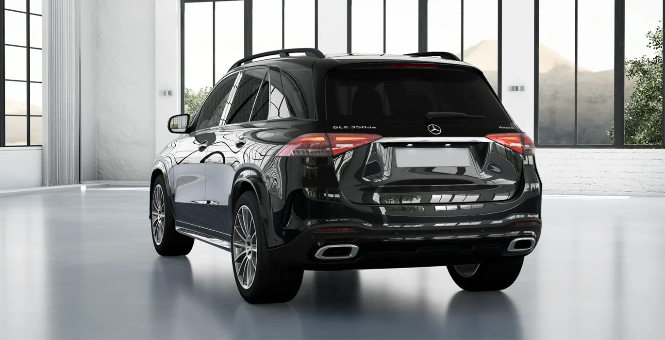 Mercedes Benz GLE 350de Tecnologia Hibrida EQ trasera | Crazy Renting
