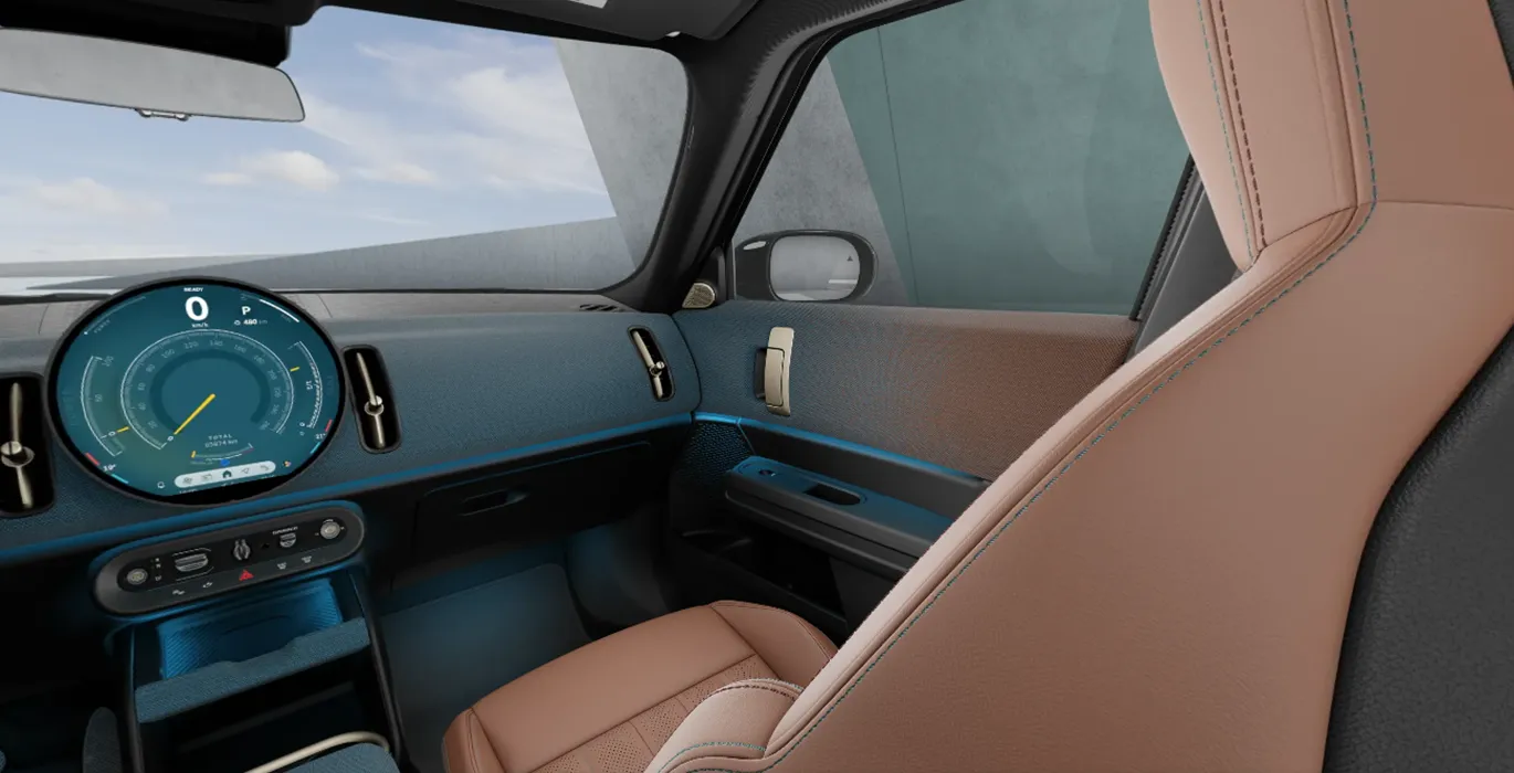 Mini Countryman D Favoured 120kW interior delantera II | Crazy Renting