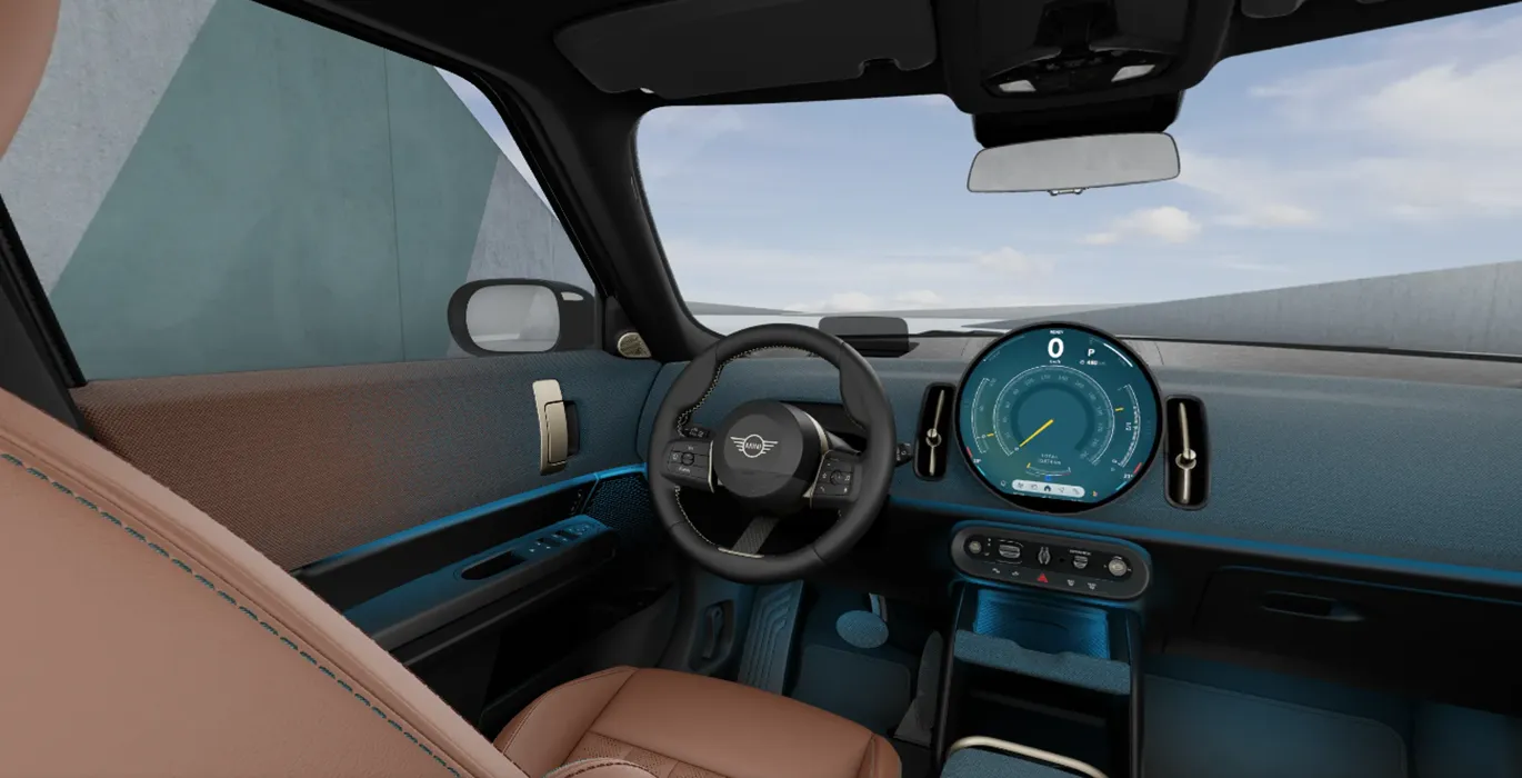 Mini Countryman D Favoured 120kW interior delantera | Crazy Renting