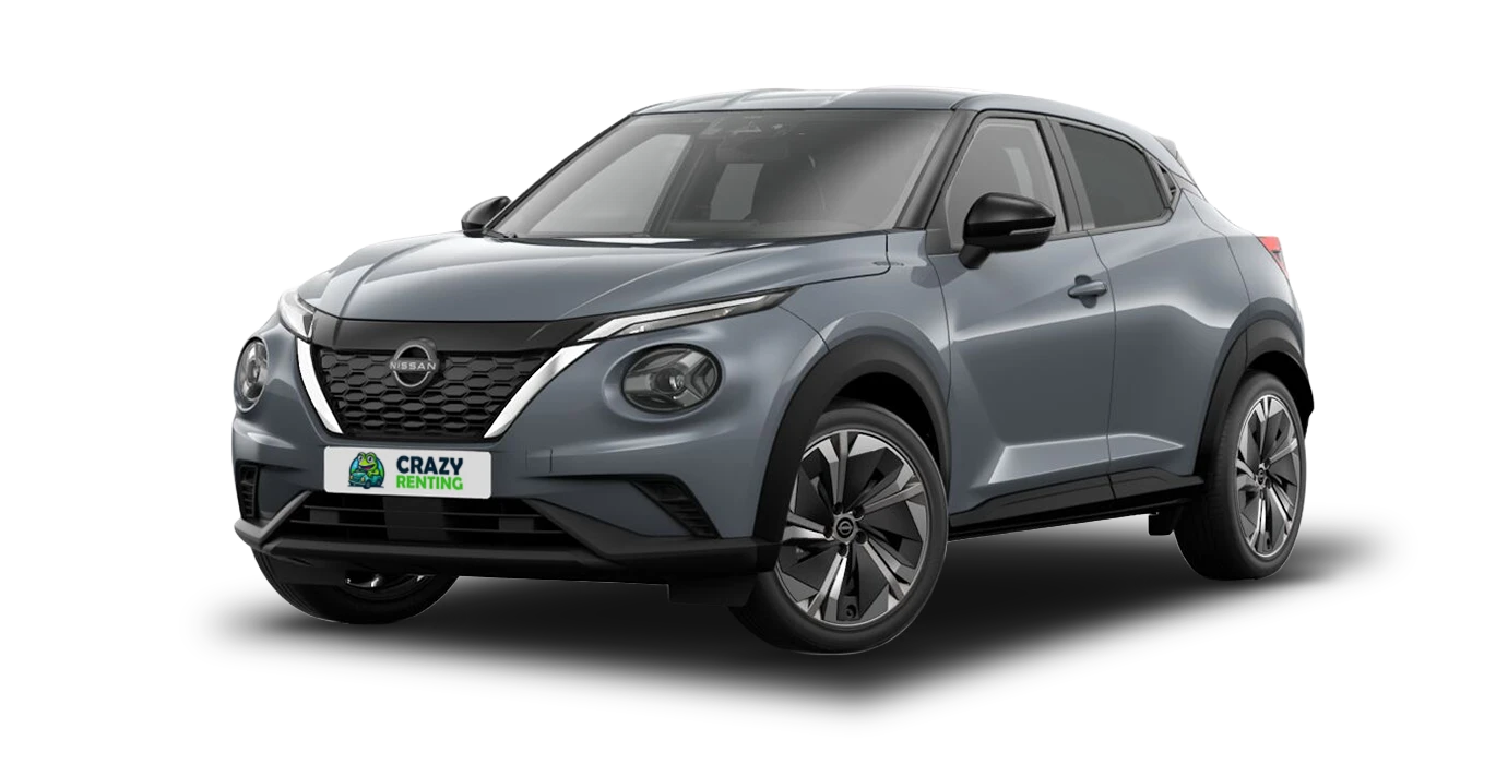 NISSAN JUKE HYBRID N CONNECTA 145CV AUT. sin fondo principal gris crazy | Crazy Renting