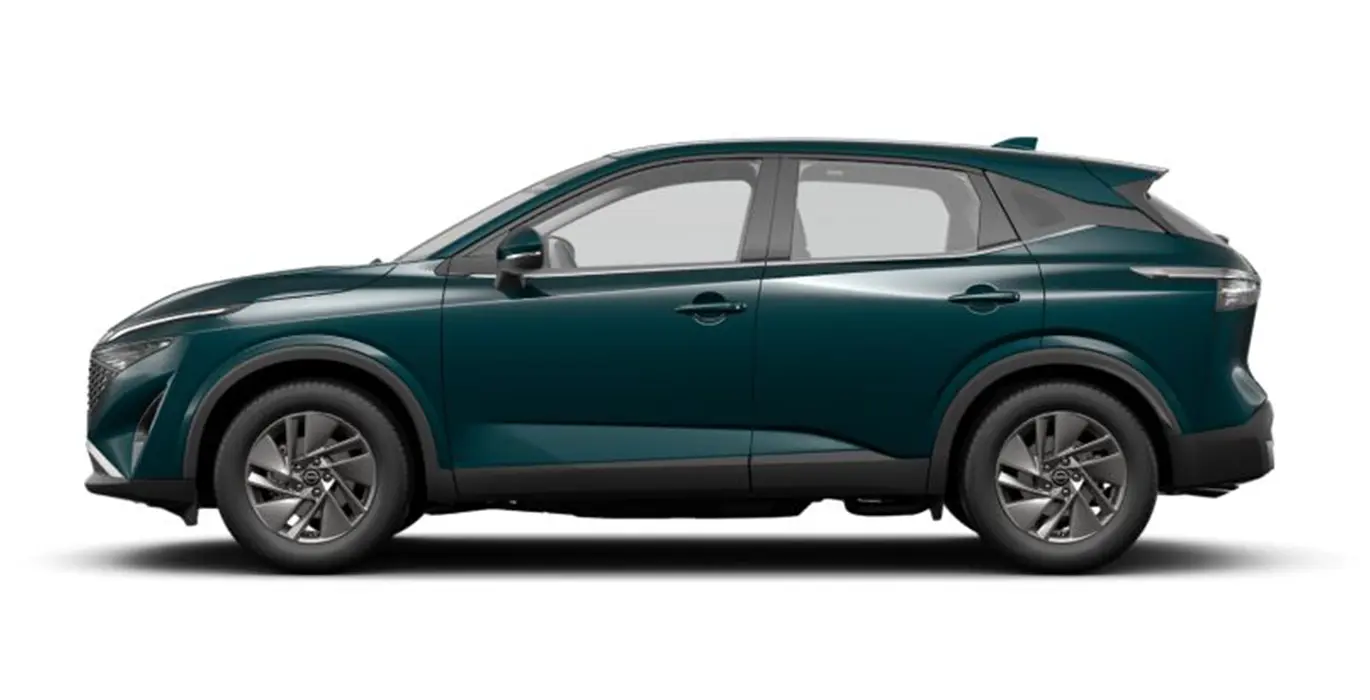 NISSAN Qashqai DIG T 103kW 140CV MHEV 4x2 Acenta Deep Blue Ocean lateral | Crazy Renting