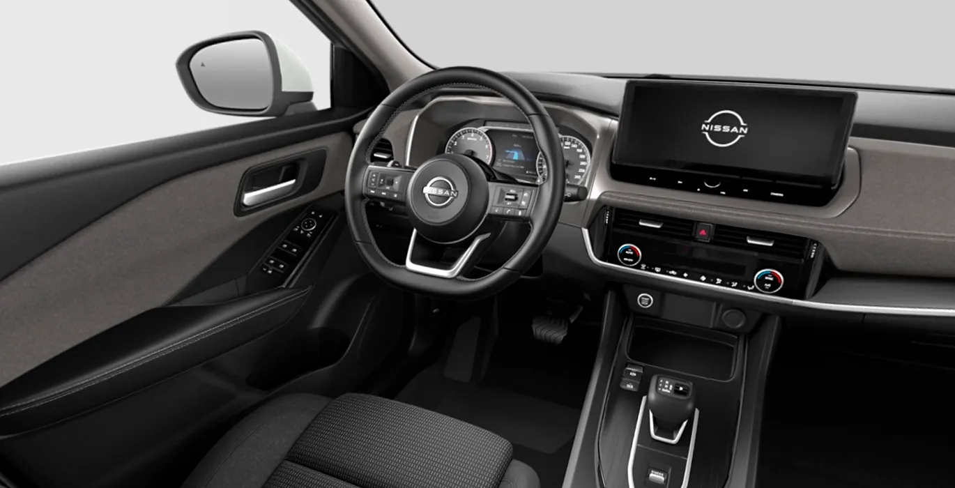 NISSAN Qashqai DIG T 116kW 158CV MHEV CVT Acenta interior delantera | Crazy Renting