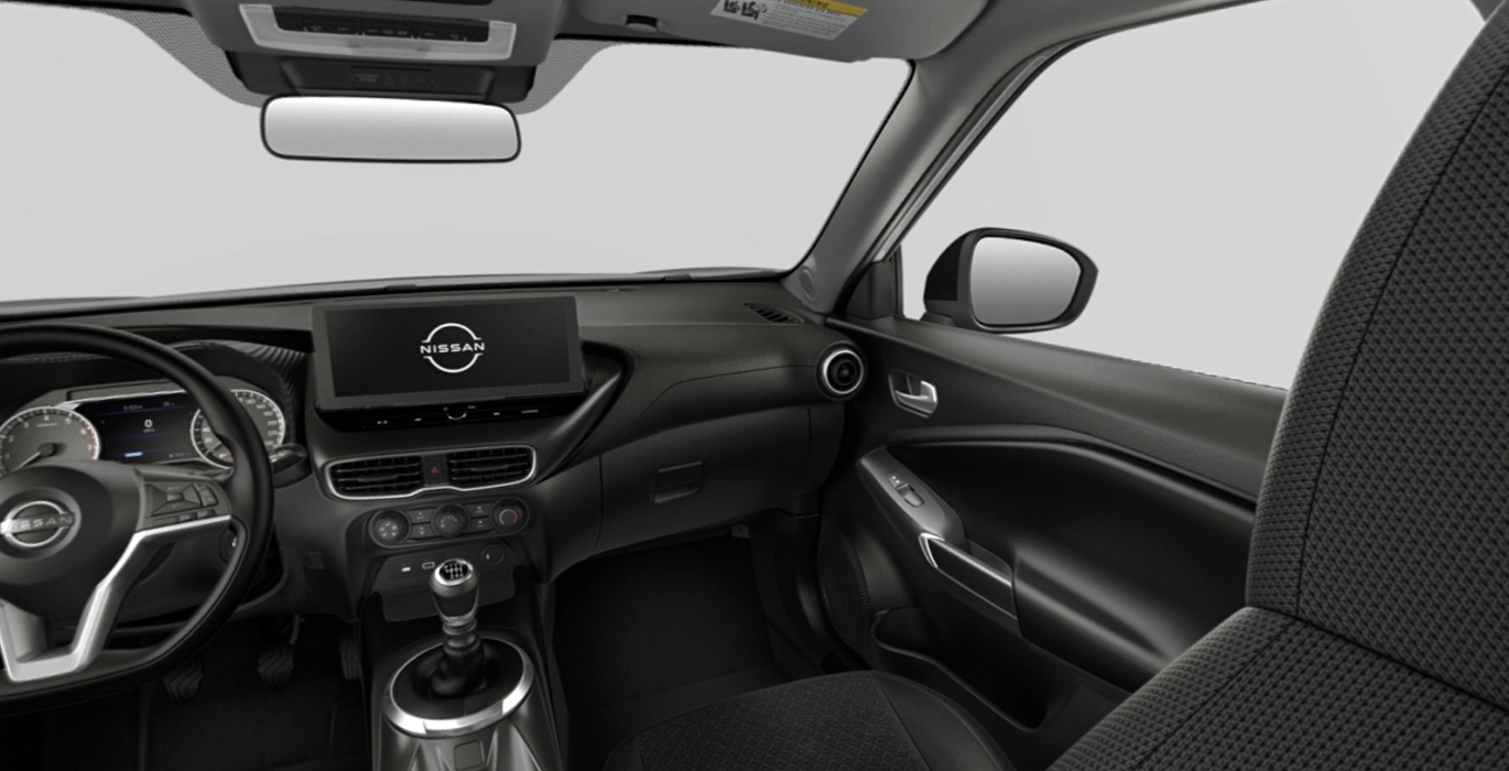Nissan Juke 1.0 DIG T 114CV Acenta interior delantera II | Crazy Renting