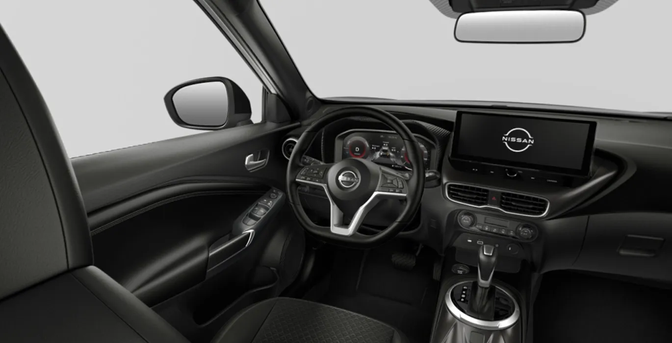 Nissan Juke FIG T 84kW 114CV DCT 7V N Connecta interior delantera | Crazy Renting
