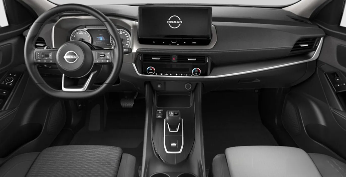 Nissan Qashqai DIG-T 117kW (158CV) MHEV CVT Acenta 4 Nissan Qashqai DIG T 117kW 158CV MHEV CVT Acenta interior delantera | Crazy Renting