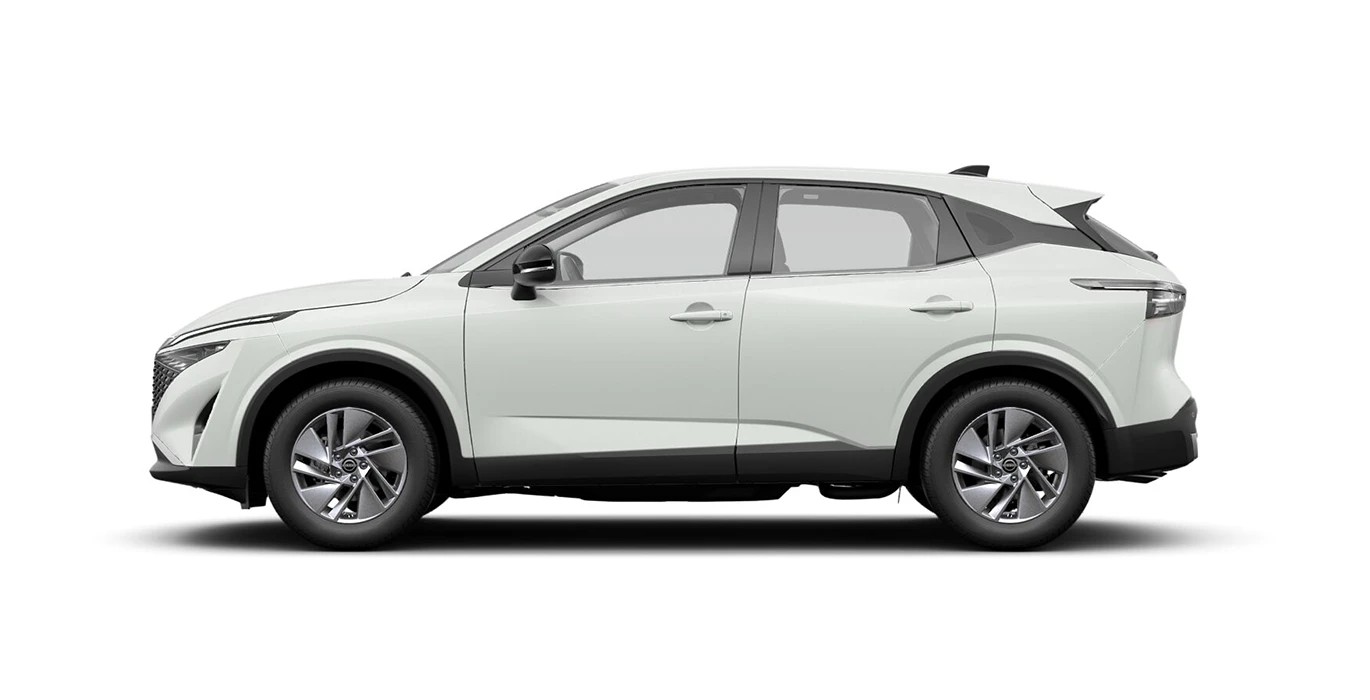 Nissan Qashqai DIG T 158CV MHEV 4x2 Acenta WHT lateral | Crazy Renting
