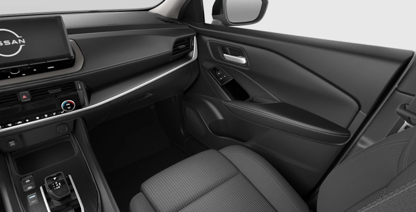 Nissan Qashqai e POWER Gen3 140kW 190CV Acenta interior delantera II | Crazy Renting