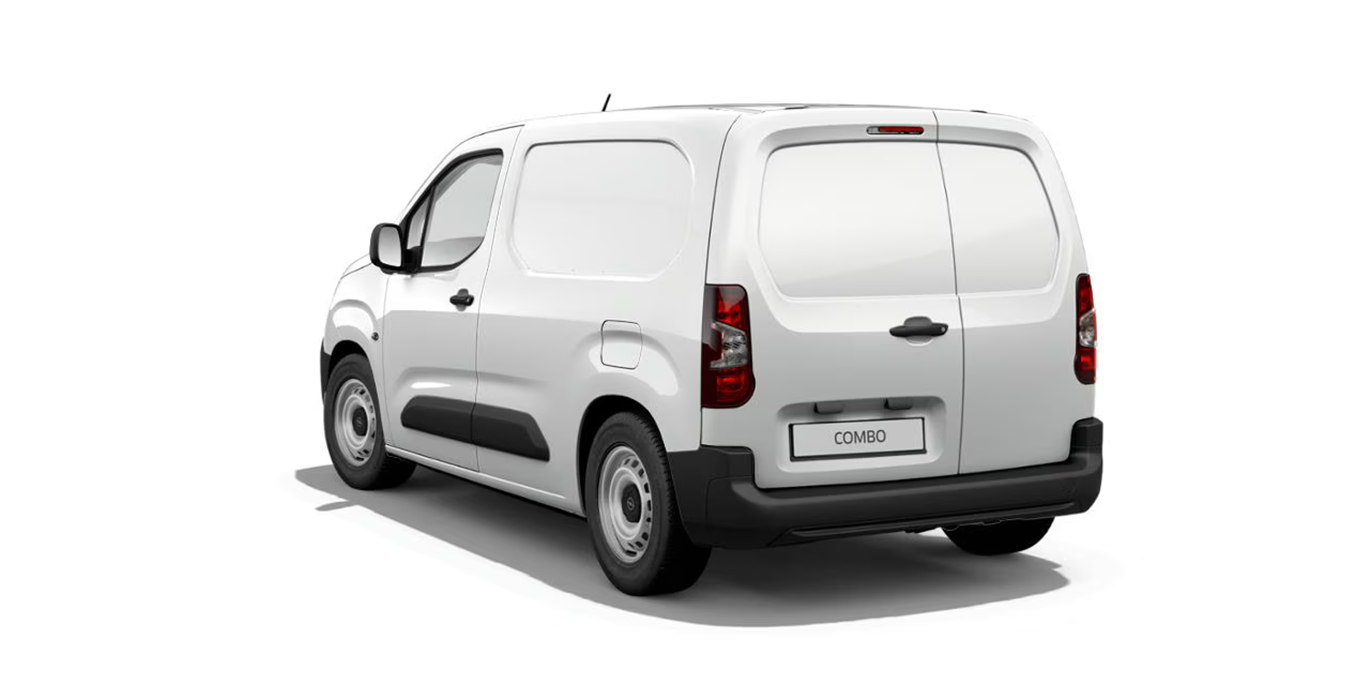 OPEL COMBO CARGO L 650KG 1.5 100HP SS MT E6 MANUAL exterior trasera | Crazy Renting
