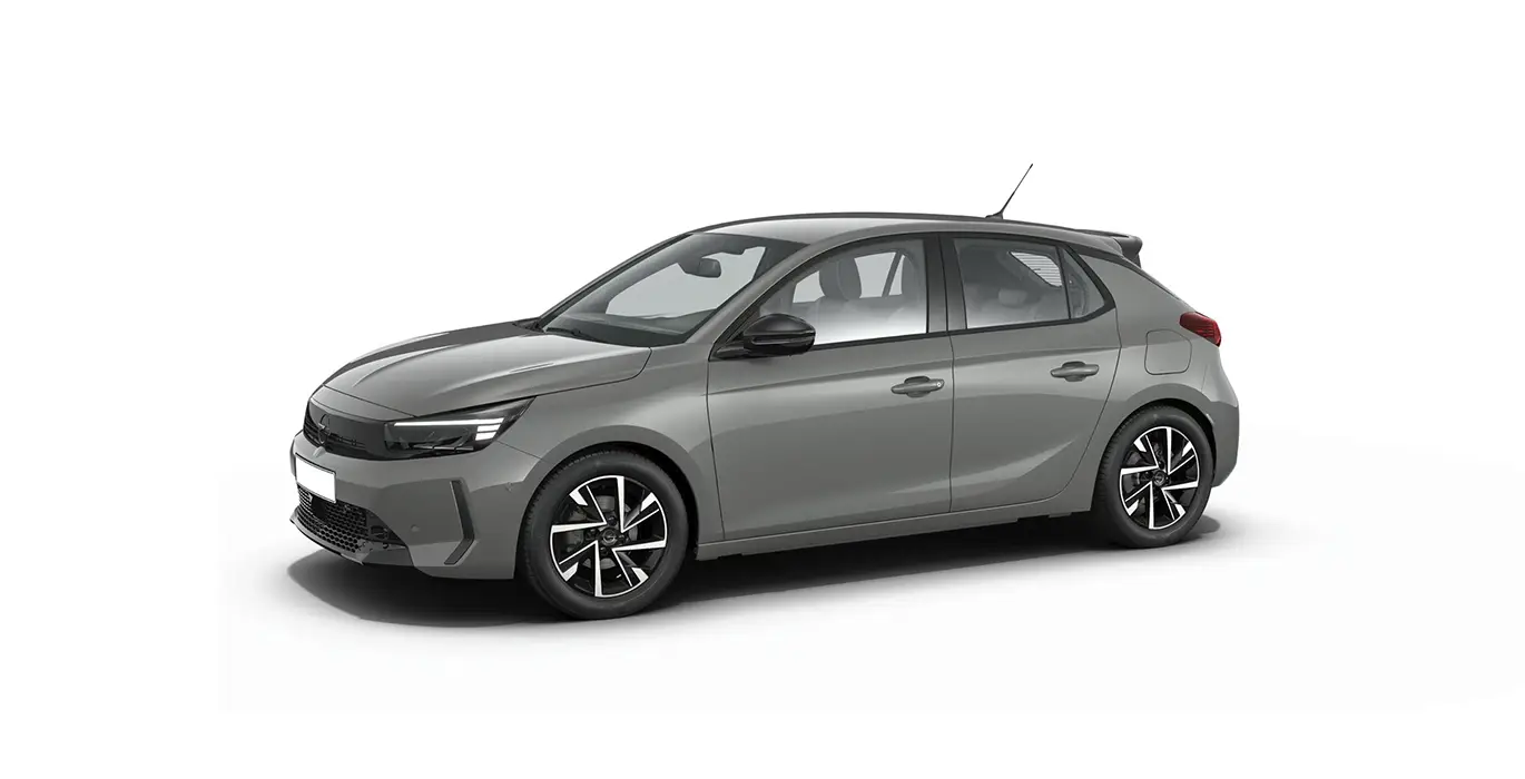 OPEL Corsa 1.2T XHL GS 100cv 3 OPEL Corsa 1.2T XHL GS 100cv gris lateral | Crazy Renting
