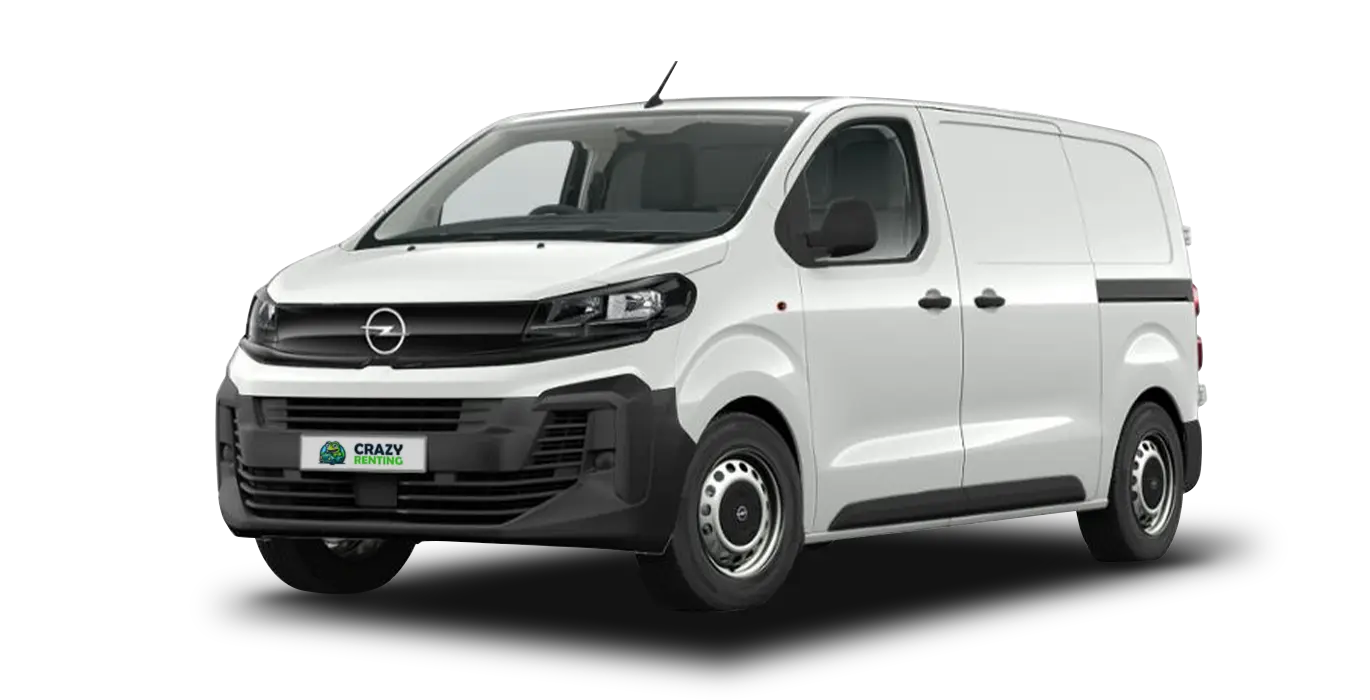 Opel Vivaro Furgon Electric 100kW Bateria 75 kWh VU sin fondo principal crazy | Crazy Renting