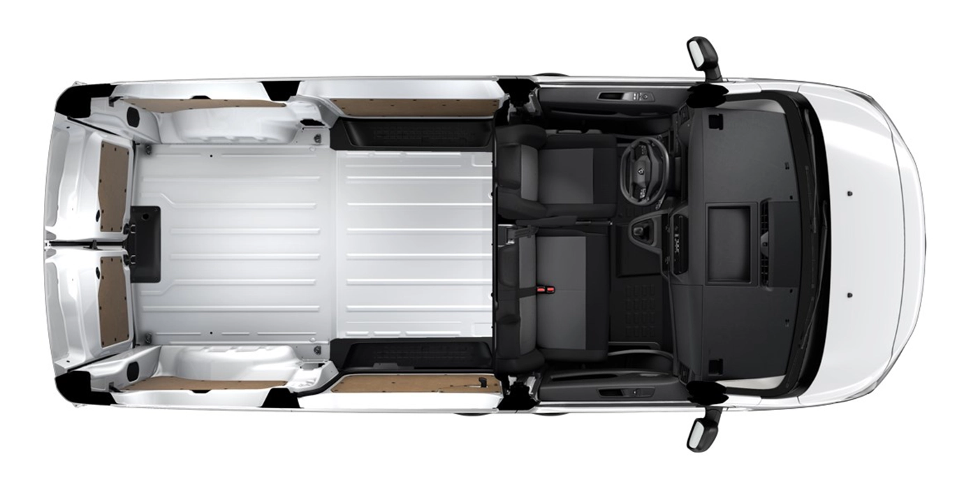 PEUGEOT Expert Furgón Standard BlueHDi S&S 6 PEUGEOT Expert Furgon Standard BlueHDi SS interior trasera | Crazy Renting