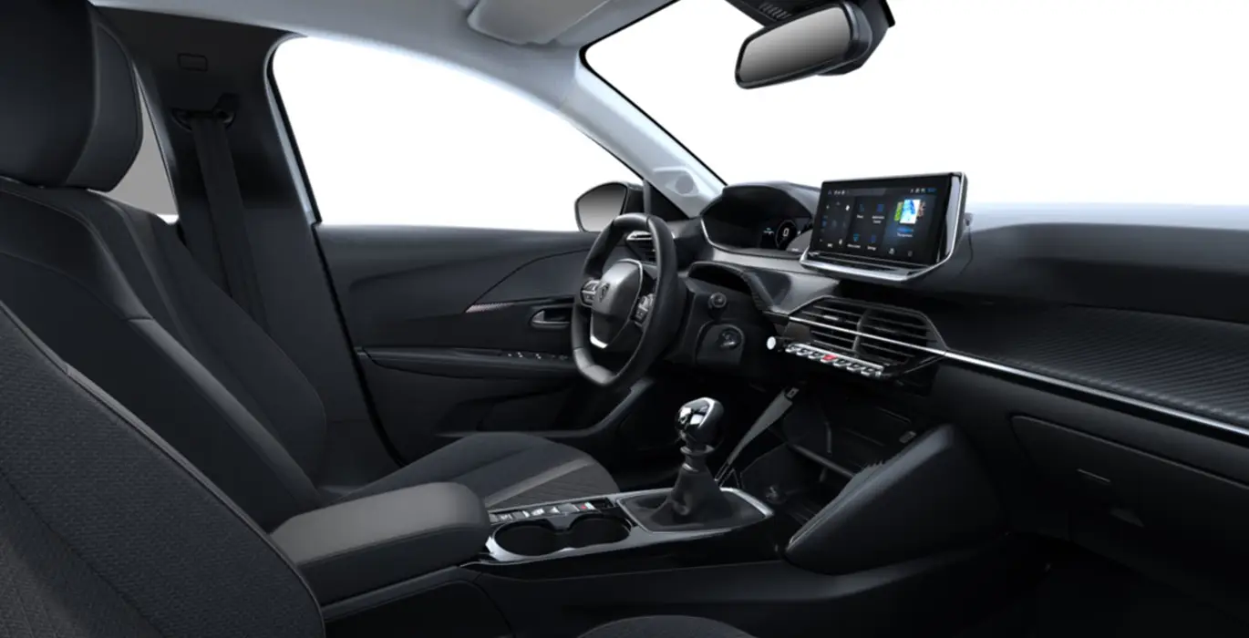 Peugeot 208 5P Allure 100 SS 6vel. interior delantera II | Crazy Renting