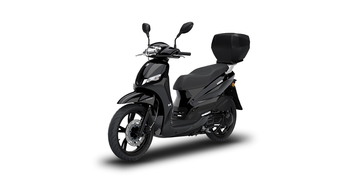 Peugeot Kisbee M 125 sin fondo principal | Crazy Renting