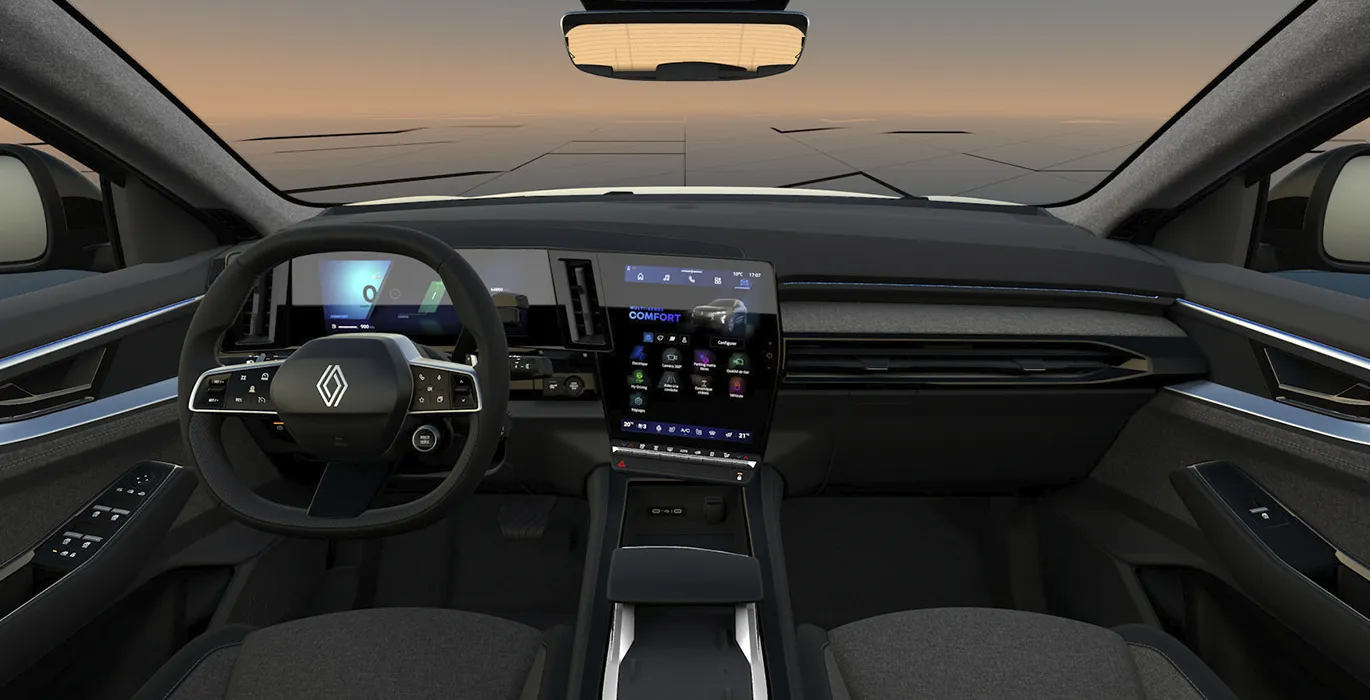 RENAULT Austral 1.3 TCe Mild Hybrid Techno 150CV interior delantera | Crazy Renting