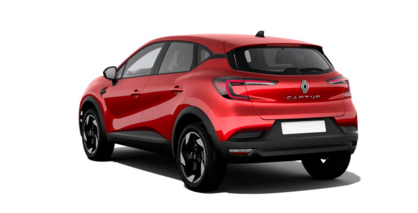 RENAULT CAPTUR TECNHO TCE EDC MHEV exterior trasera | Crazy Renting
