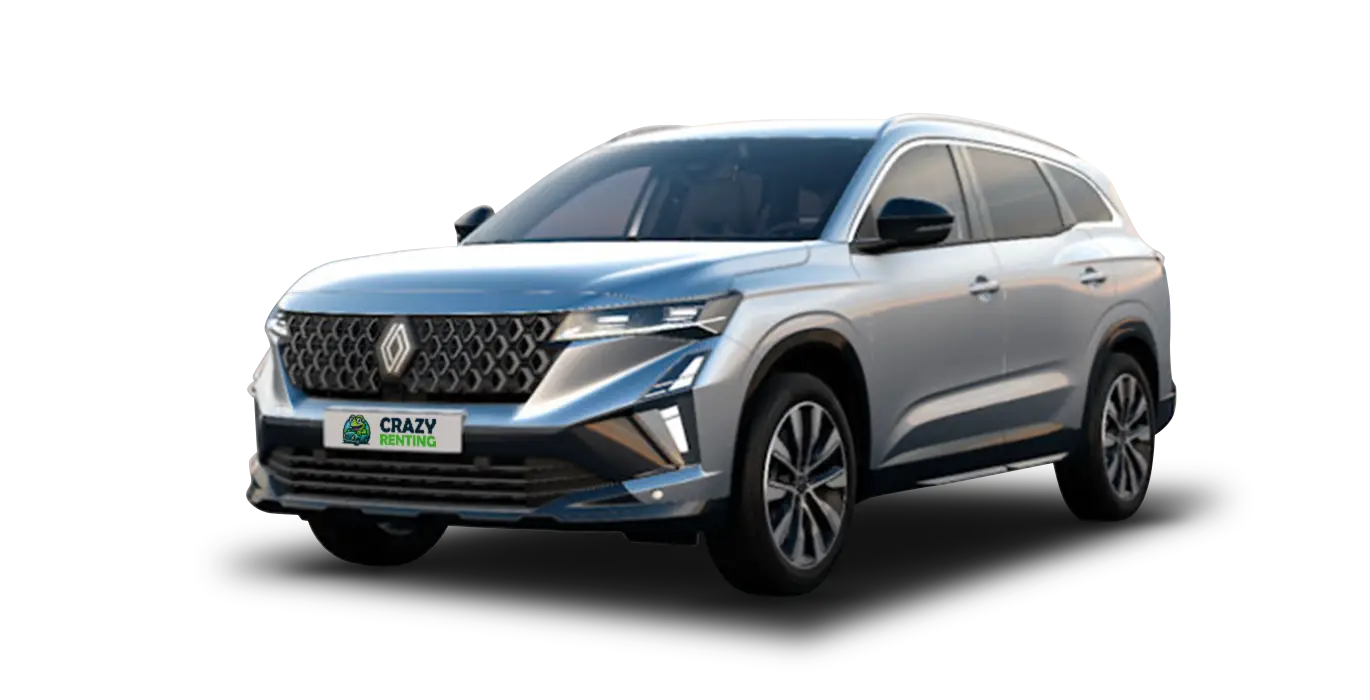 RENAULT ESPACE TECHNO E TECH FULL HYBRID 200CV gris sin fondo principal crazy | Crazy Renting