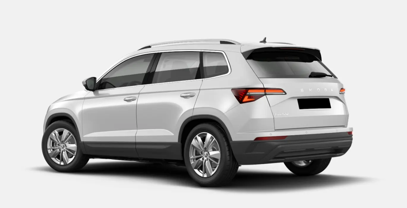 SKODA Karoq Selection 1.5 TSI DSG trasera | Crazy Renting