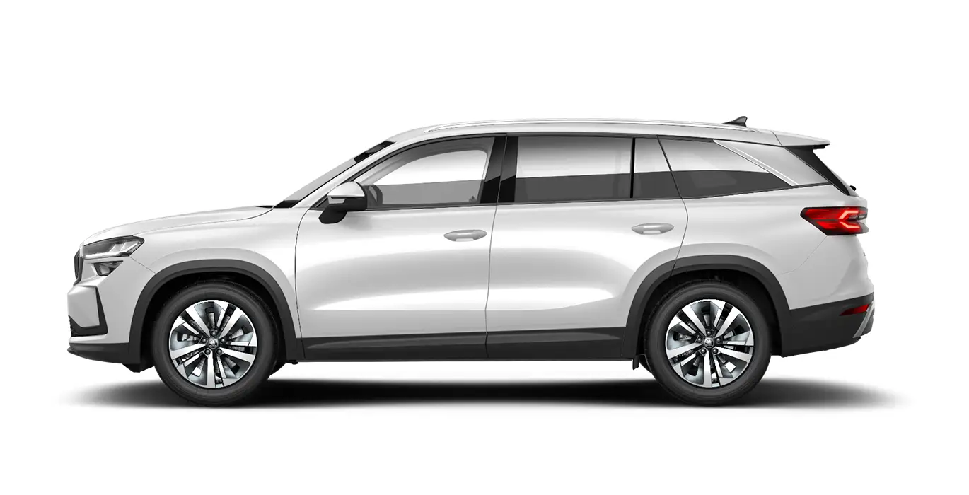 SKODA Kodiaq 2.0 TDI DSG Selection lateral blanco | Crazy Renting