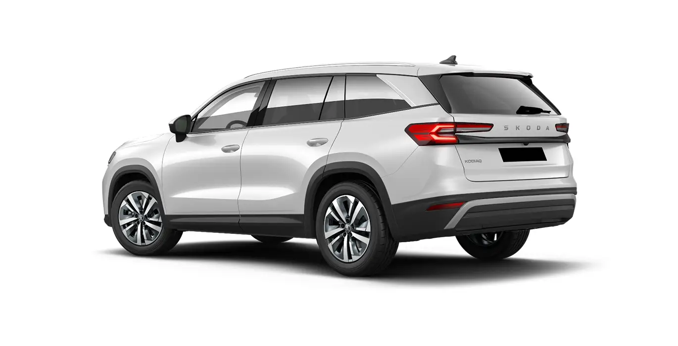SKODA Kodiaq 2.0 TDI DSG Selection trasera blanco | Crazy Renting