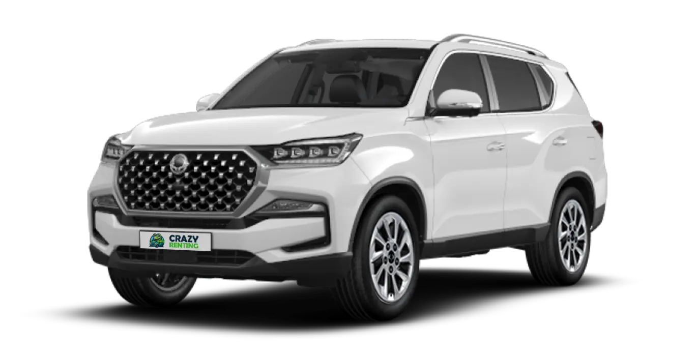 SSANGYONG Rexton D22 DTR Pro 4x4 Aut. sin fondo principal crazy | Crazy Renting
