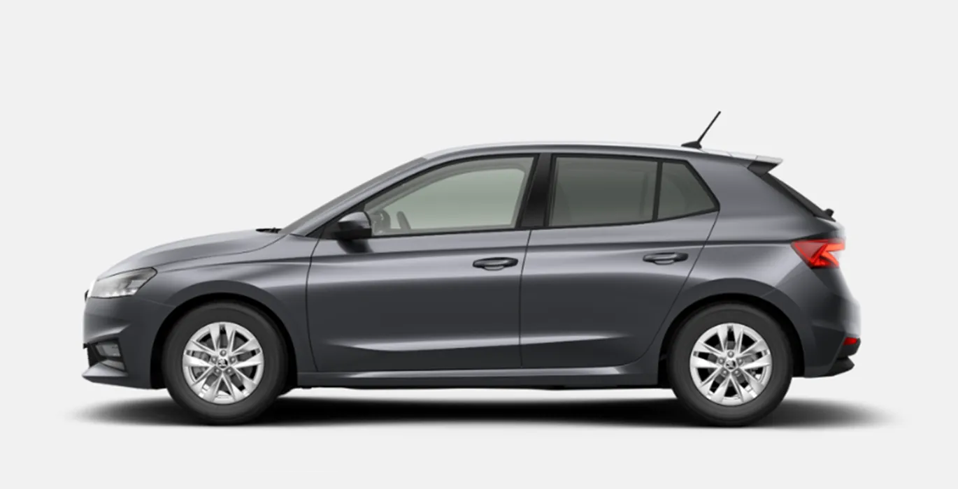 Skoda Fabia 1.0 TSI DSG Selection lateral | Crazy Renting