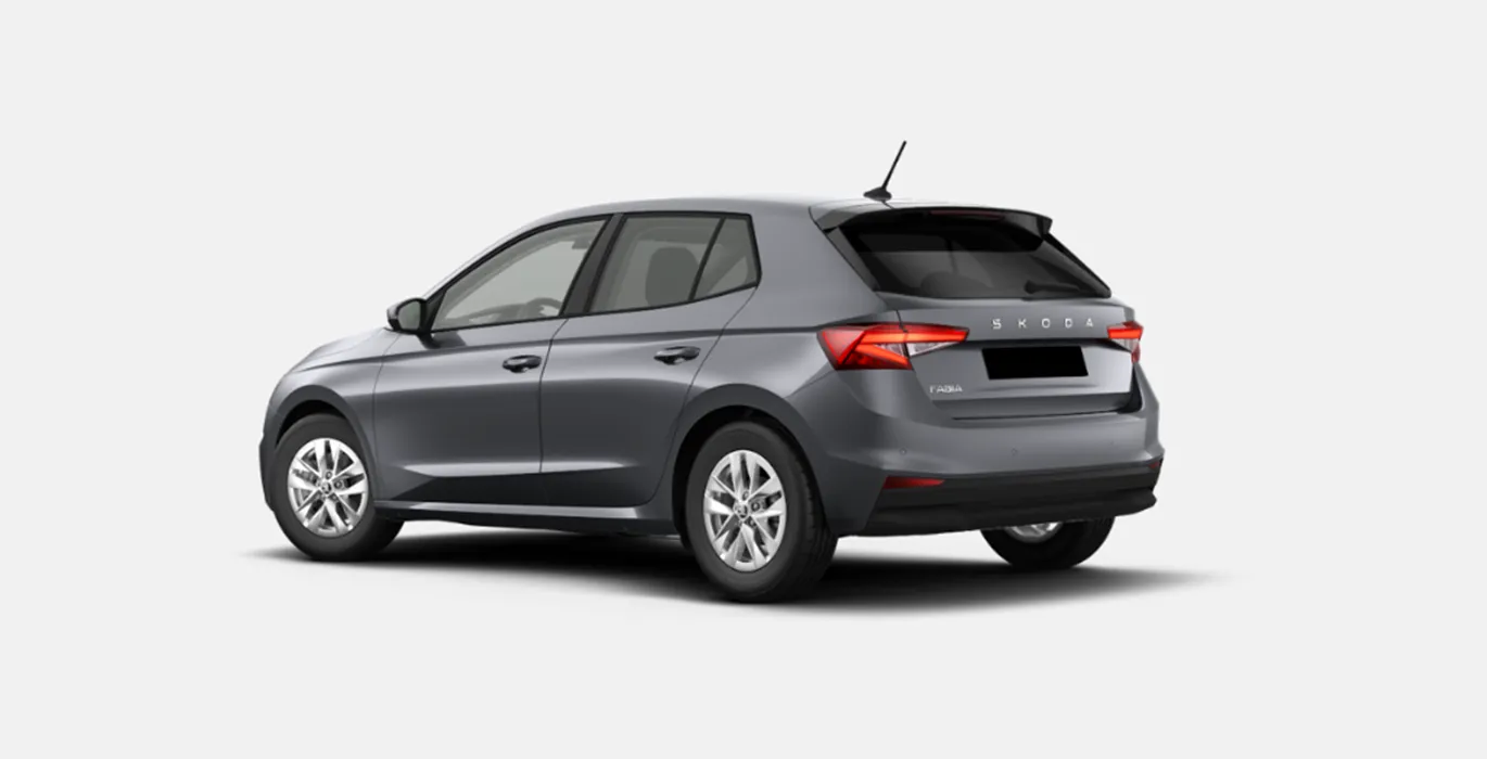 Skoda Fabia 1.0 TSI DSG Selection trasera | Crazy Renting