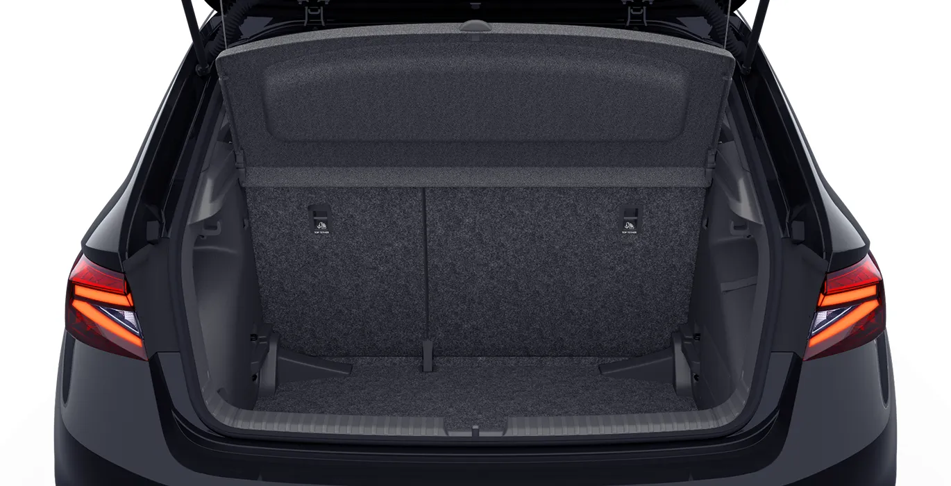 Skoda Fabia 1.5 TSI 110kW 150CV DSG Plus maletero negro | Crazy Renting