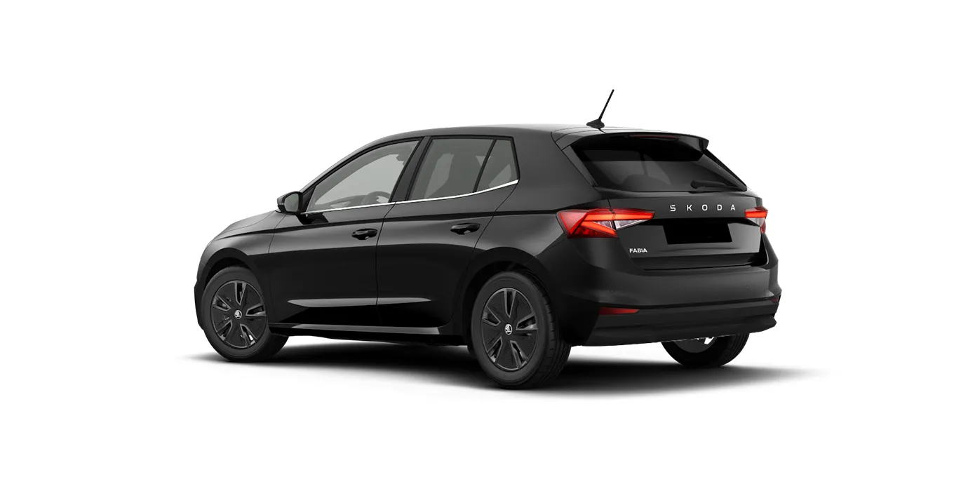 Skoda Fabia 1.5 TSI 110kW 150CV DSG Plus trasera negro | Crazy Renting