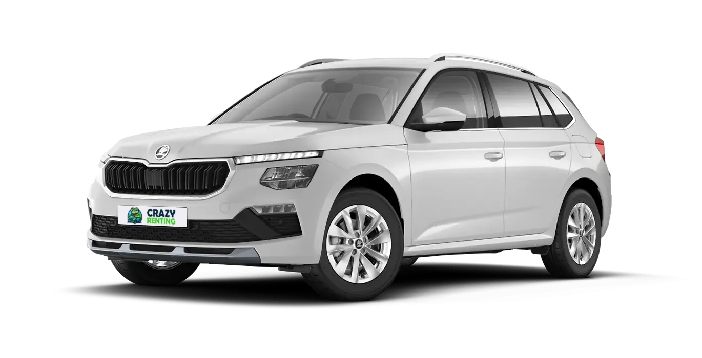 Skoda Kamiq 1.0 TSI 70kW 95CV Selection WHT sin fondo principal crazy | Crazy Renting