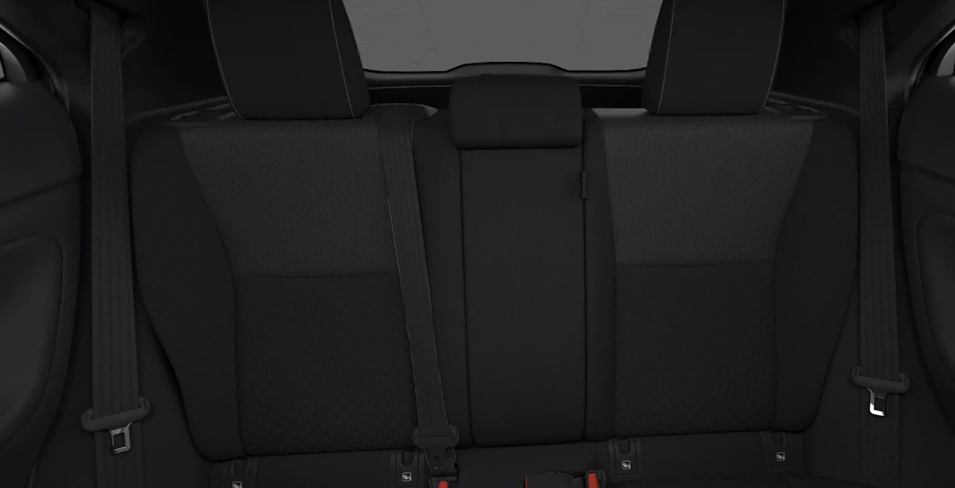 TOYOTA Yaris Cross 130H e CVT 5P ACTIVE PLUS interior trasera | Crazy Renting