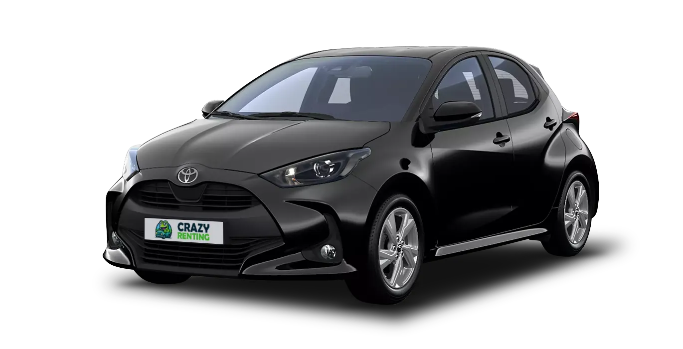 Toyota Yaris 120H 116CV Active sin fondo principal negro crazy | Crazy Renting