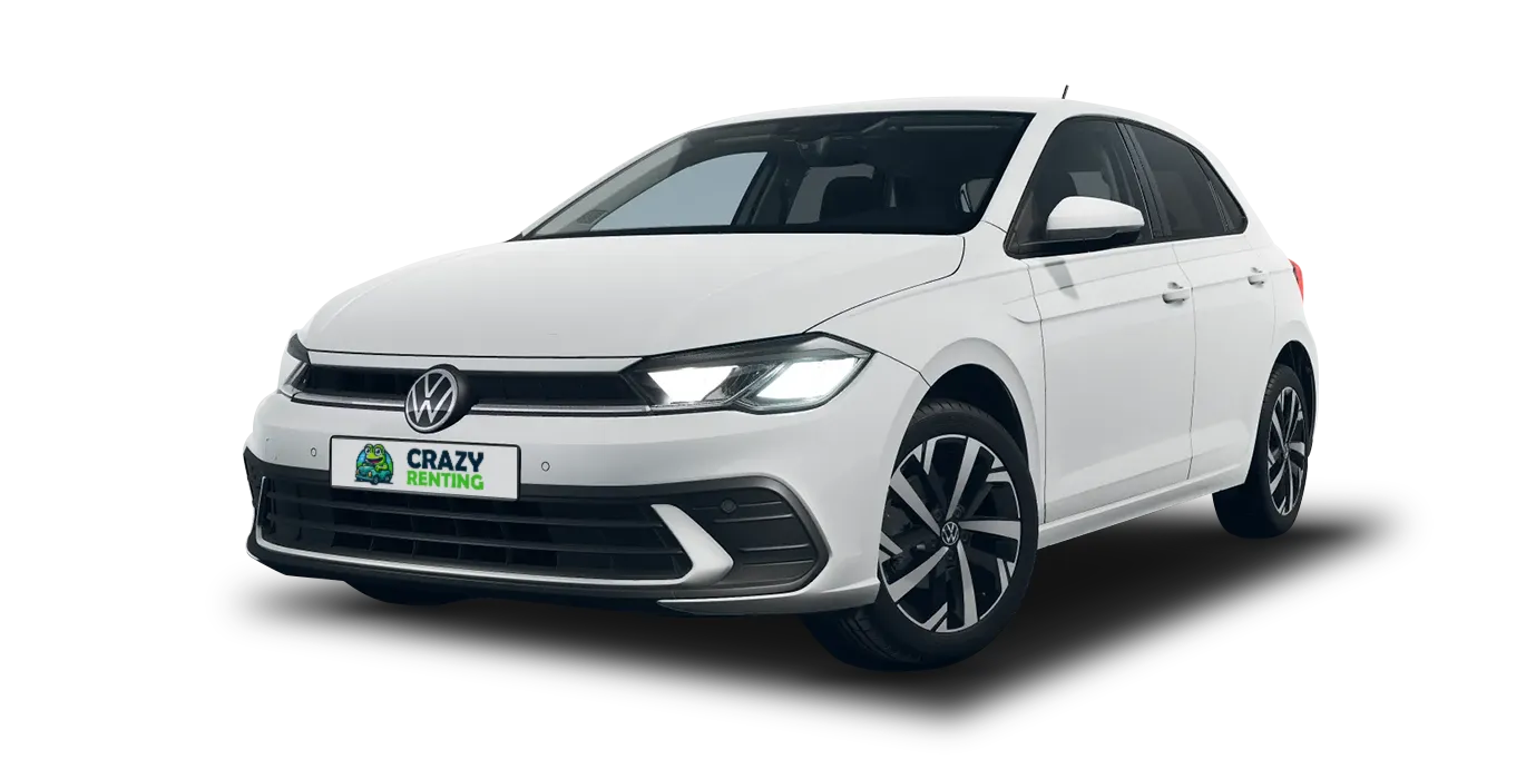 Volkswagen Polo Mas 1.0 TSI 70kW 95CV DSG sin fondo principal crazy | Crazy Renting
