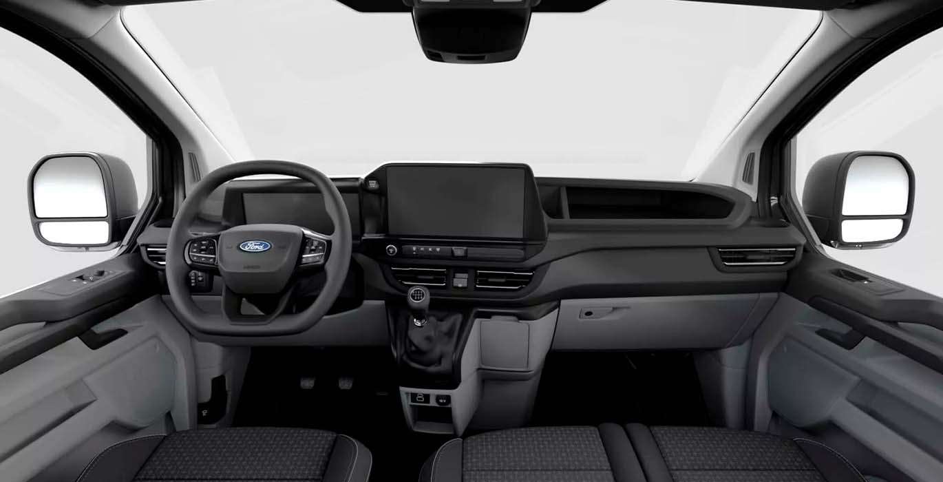 ford transit custom furgon trend interior 1 | Crazy Renting